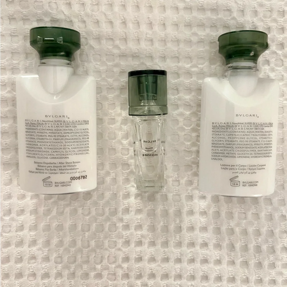 NEW BVLGARI Pour Homme Toiletry Set - Picture 3 of 6